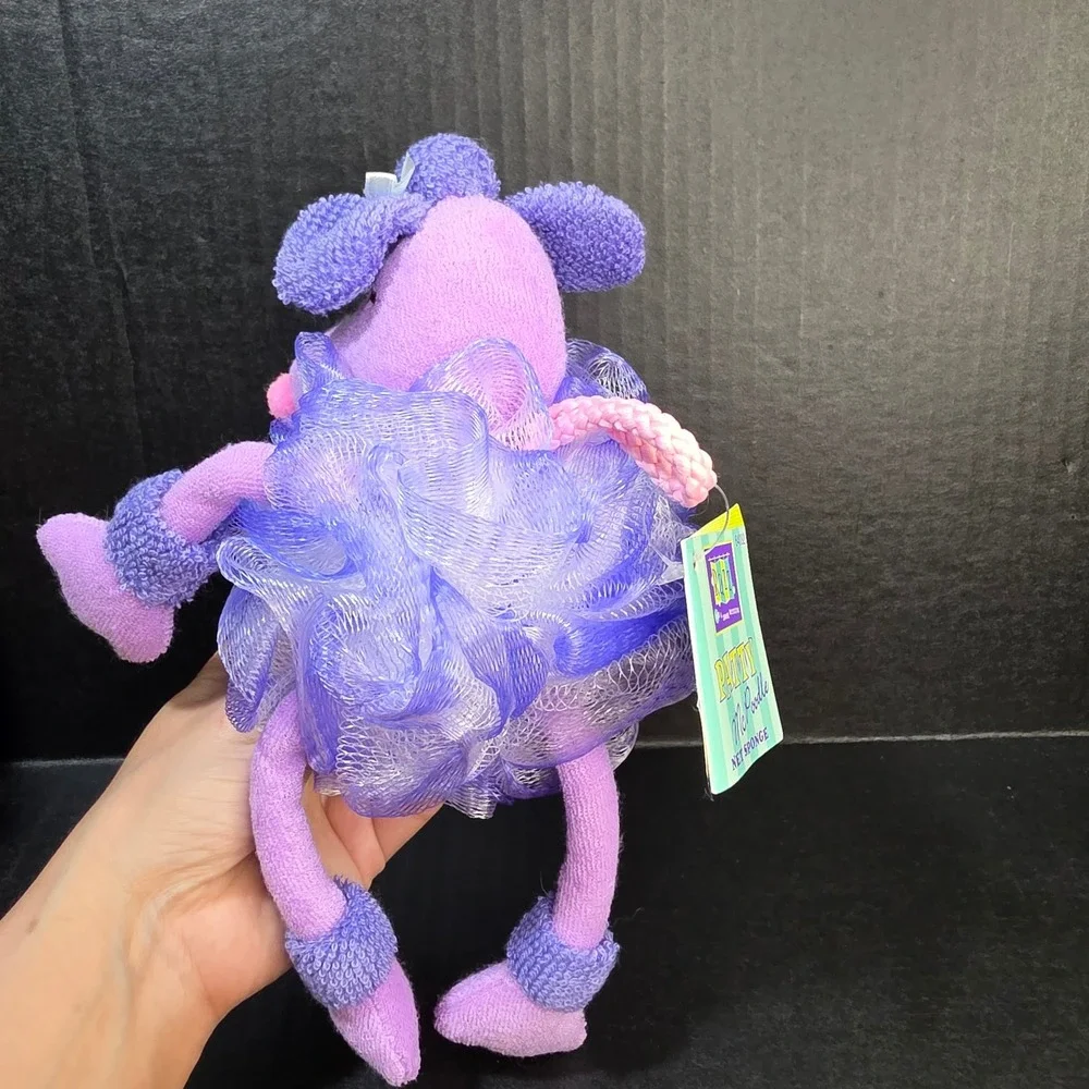 Razz Patty McPoodle Net‎ Sponge Razzables Sudsy Pals Purple NWT 64032 NOS 2006